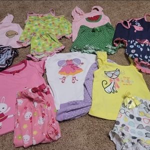 18-24 girls Gymboree pajamas